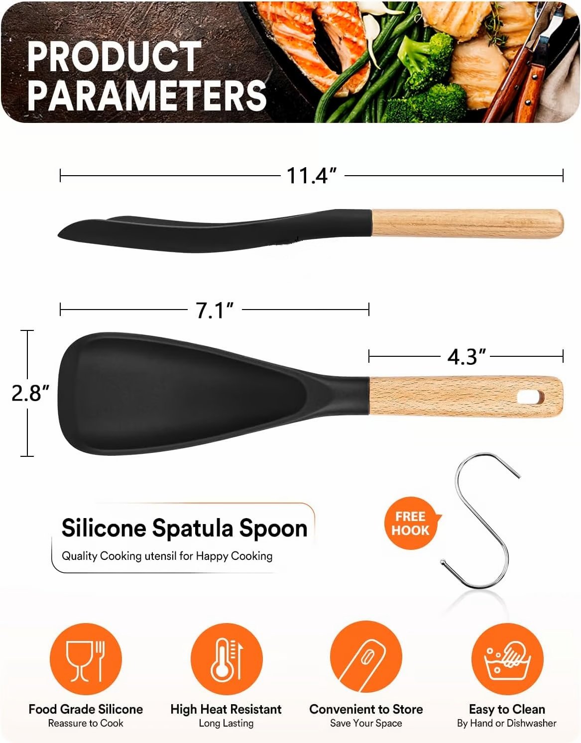 🎁🎄Multifunction Spatula Cooking Spoon