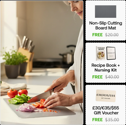 ✅ Food-grade metal | 💪 Durable and rust-proof 🍖 Suitable for meat and vegetables | ✨ Easy to clean and portable | An essential upgrade for your kitchen!