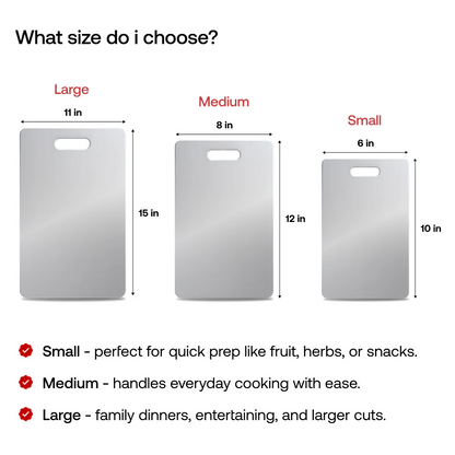 ✅ Food-grade metal | 💪 Durable and rust-proof 🍖 Suitable for meat and vegetables | ✨ Easy to clean and portable | An essential upgrade for your kitchen!